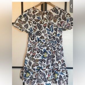Maeve by Anthropologie butterflies 100% cotton dress. Size XL